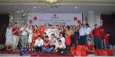 Công ty Bảo Khang tưng bừng tổ chức tiệc tất niên 2022